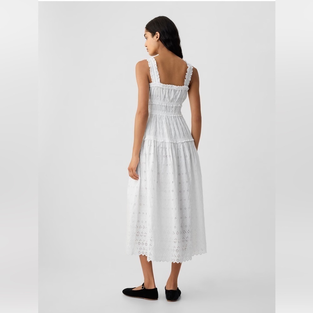 DÔEN x Gap Eyelet dress in White - Picture 4 of 16